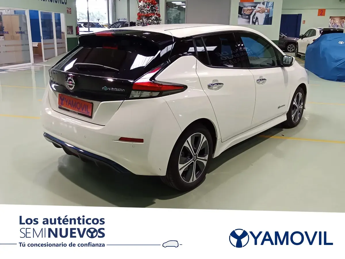 Usado Nissan Leaf N-Connecta 110 kW (150 CV) 2019 Blanco Utilitario