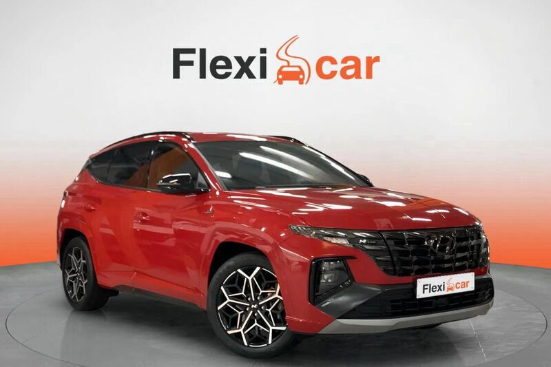 Rojo Usado 2022 Hyundai Tucson N Line SUV | 22.890 € (Buen precio) - Imagen 1/4