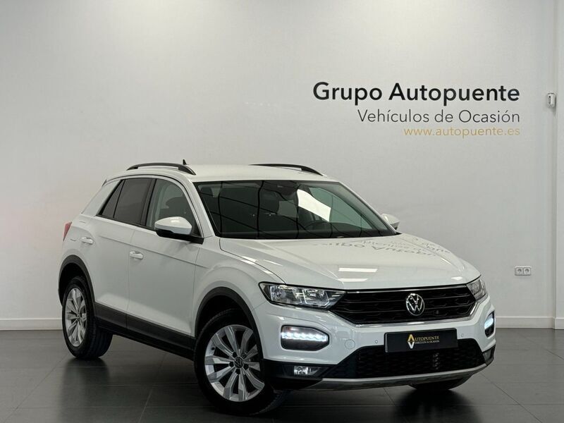 Blanco Usado 2022 VW T-Roc Advance SUV | 21.390 € (Precio justo) - Imagen 1/4