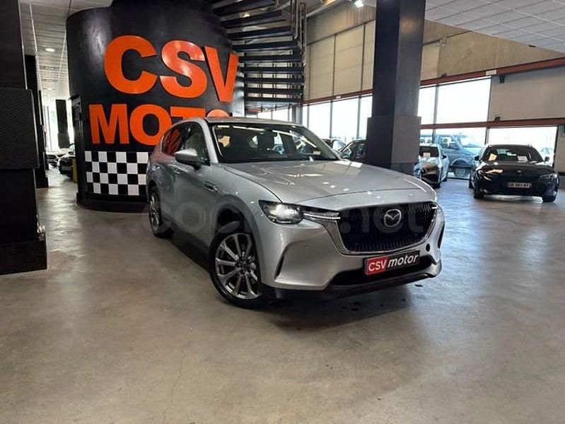 Usado Mazda CX-60 Exclusive-Line 327 CV (240 kW) 2023 Gris / plata SUV