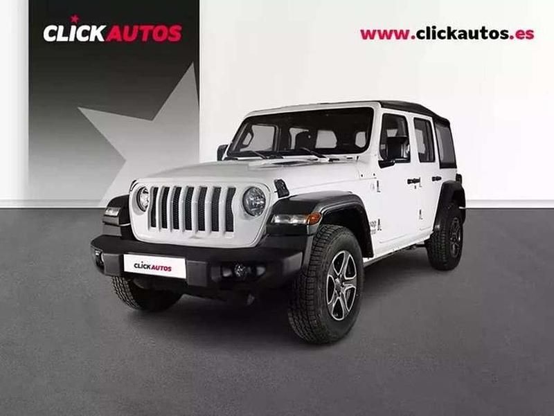 Blanco Usado 2019 Jeep Wrangler Sport SUV | 38.900 € (Buen precio) - Imagen 1/4