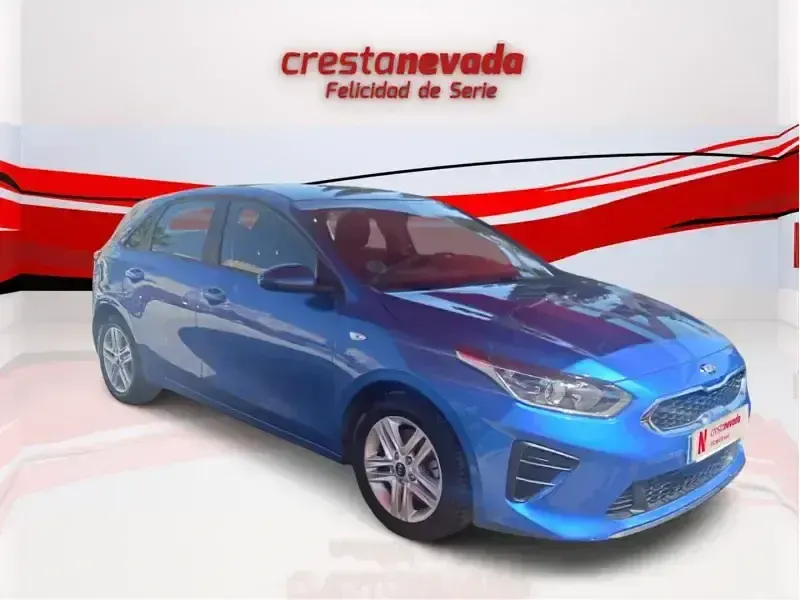 Usado Kia Ceed 100 CV (73 kW) 2021 Azul Utilitario