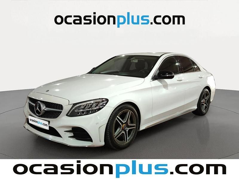 Usado Mercedes C200 150 CV (110 kW) 2018 Blanco Berlina