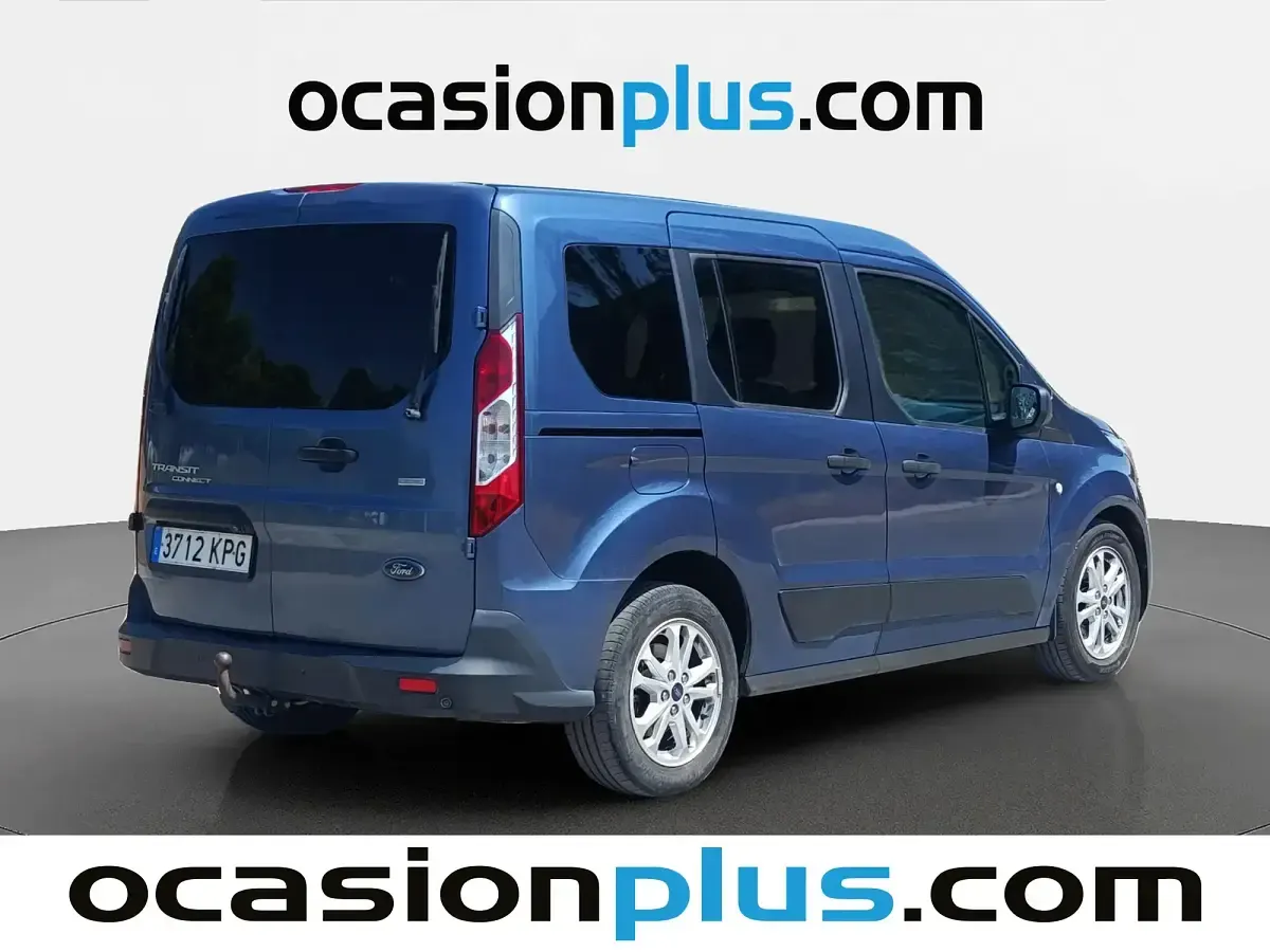 Usado Ford Transit Trend 100 CV (73 kW) 2018 Azul Van