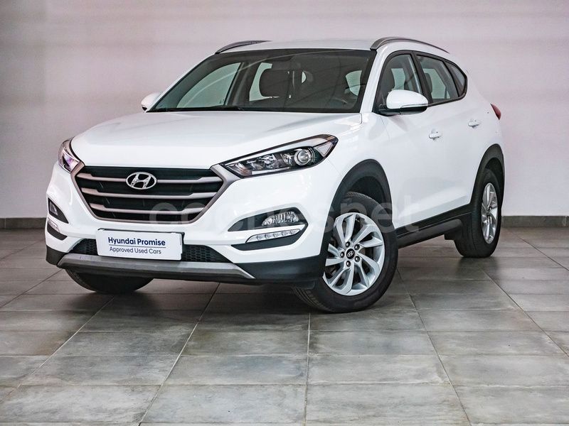 Blanco Usado 2018 Hyundai Tucson SUV | 15.990 € (Precio justo) - Imagen 1/4