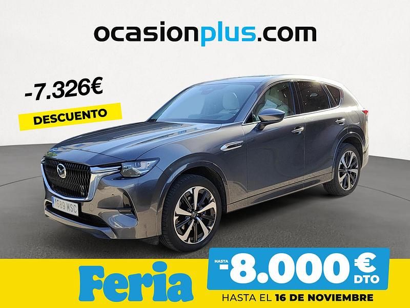 Gris Usado 2024 Mazda CX-60 Takumi-Line SUV | 51.990 € - Imagen 1/4