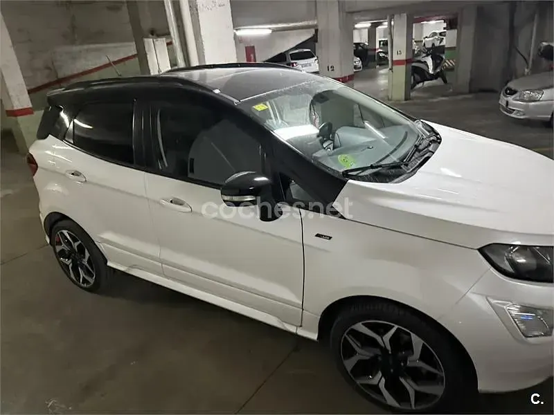 Usado Ford Ecosport ST-Line 100 CV (73 kW) 2018 Blanco SUV