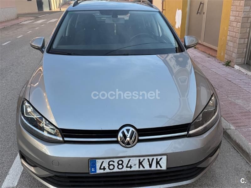 Usado VW Golf VII Advance 115 CV (84 kW) 2019 Gris / plata Familiar