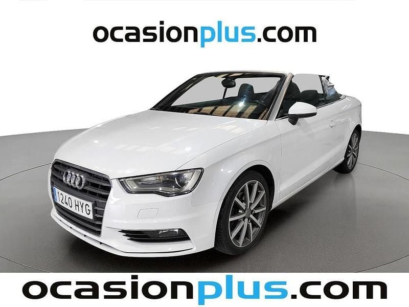 Usado Audi A3 Attraction 150 CV (110 kW) 2014 Blanco Descapotable