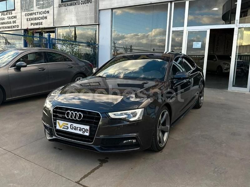 Negro Usado 2017 Audi A5 Sportback S-Line Berlina | 21.000 € (Buen precio) - Imagen 1/4