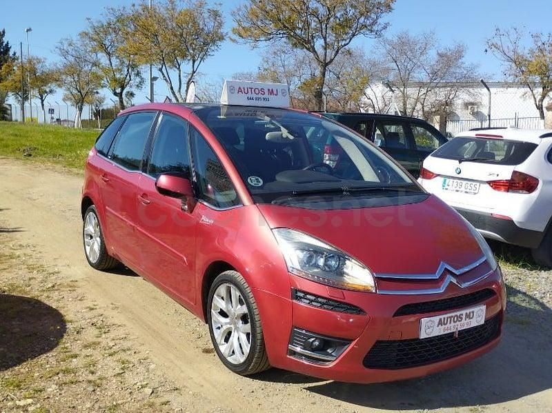 Usado Citroën C4 Picasso Exclusive 110 CV (80 kW) 2007 Granate Monovolumen