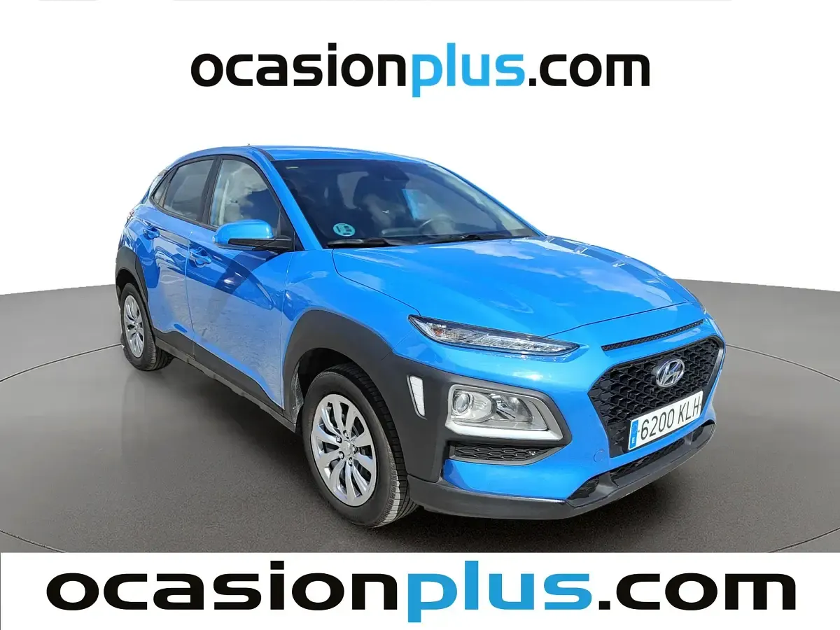 Usado Hyundai Kona 120 CV (88 kW) 2018 Azul SUV