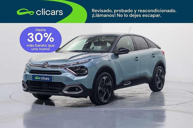 Usado Citroën C4 Shine 131 CV (96 kW) 2021 Azul Utilitario