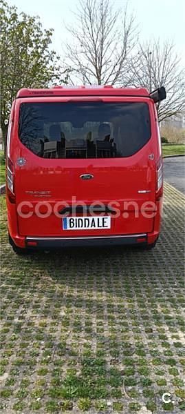 Usado Ford Transit Custom Nugget 185 CV (136 kW) 2021 Rojo Monovolumen