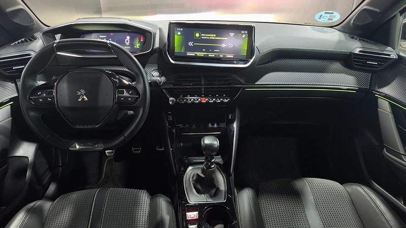 Usado Peugeot 208 GT-line 102 CV (75 kW) 2020 Amarillo Utilitario