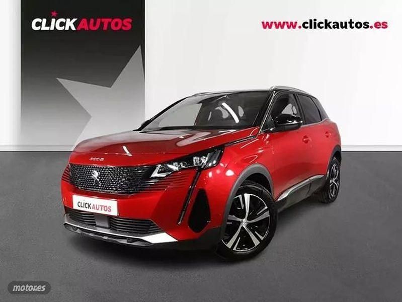 Usado Peugeot 3008 GT 130 CV (95 kW) 2021 Rojo SUV