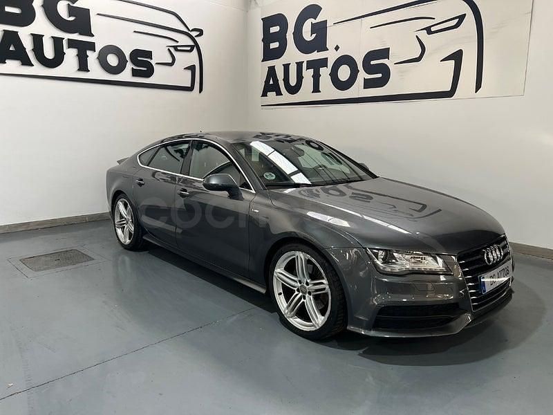 Usado Audi A7 Sportback S-Line 204 CV (150 kW) 2014 Gris / plata Utilitario