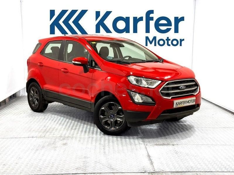 Usado Ford Ecosport Trend 100 CV (73 kW) 2021 Rojo SUV