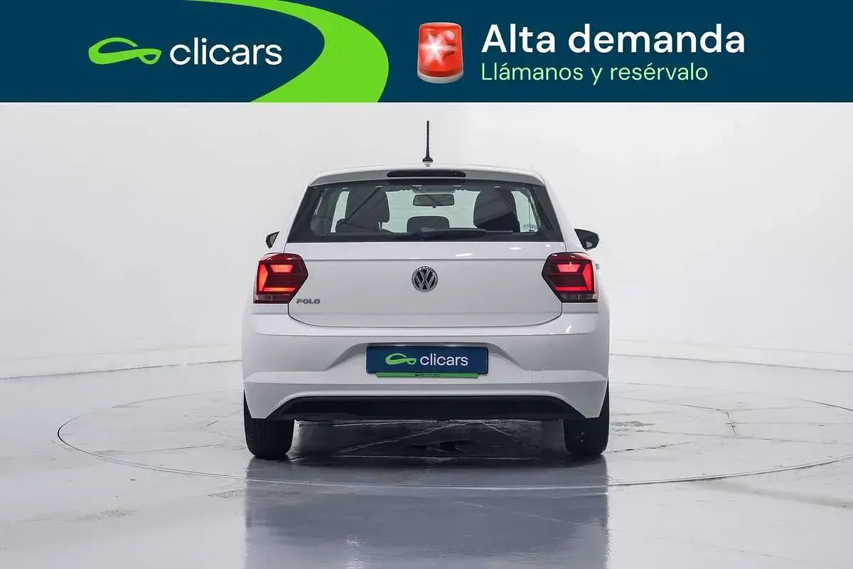 Usado VW Polo Edition 75 CV (55 kW) 2018 Blanco Utilitario