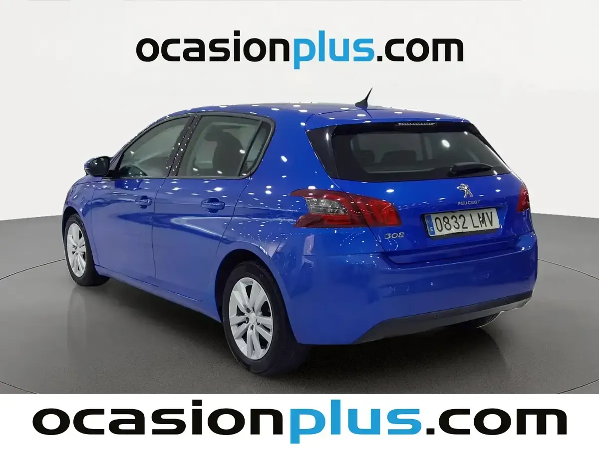 Usado Peugeot 308 Active 130 CV (95 kW) 2021 Azul