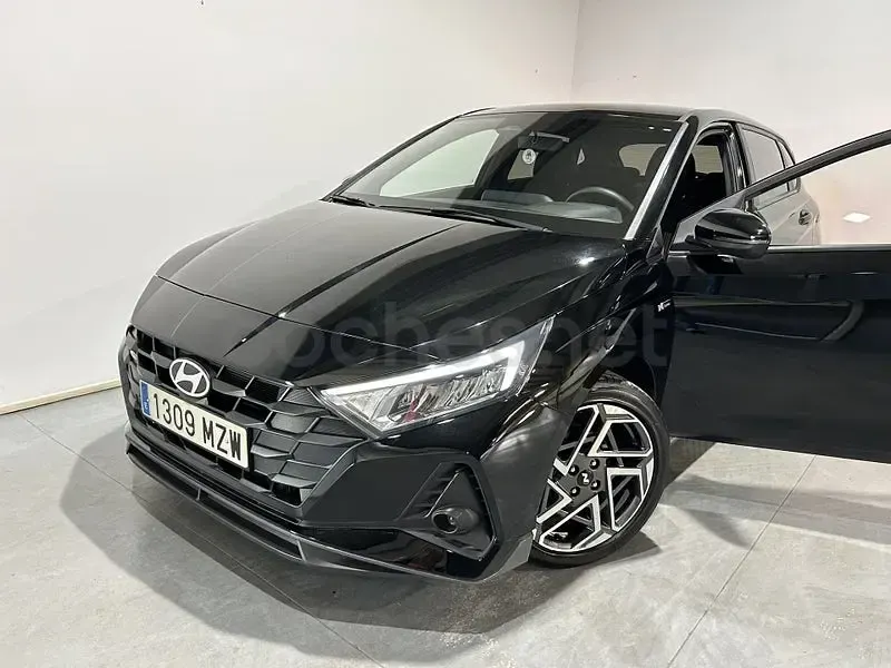 Usado Hyundai i20 N Line 79 CV (58 kW) 2025 Negro Utilitario