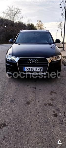 Usado Audi Q3 Attraction 120 CV (88 kW) 2018 Negro SUV