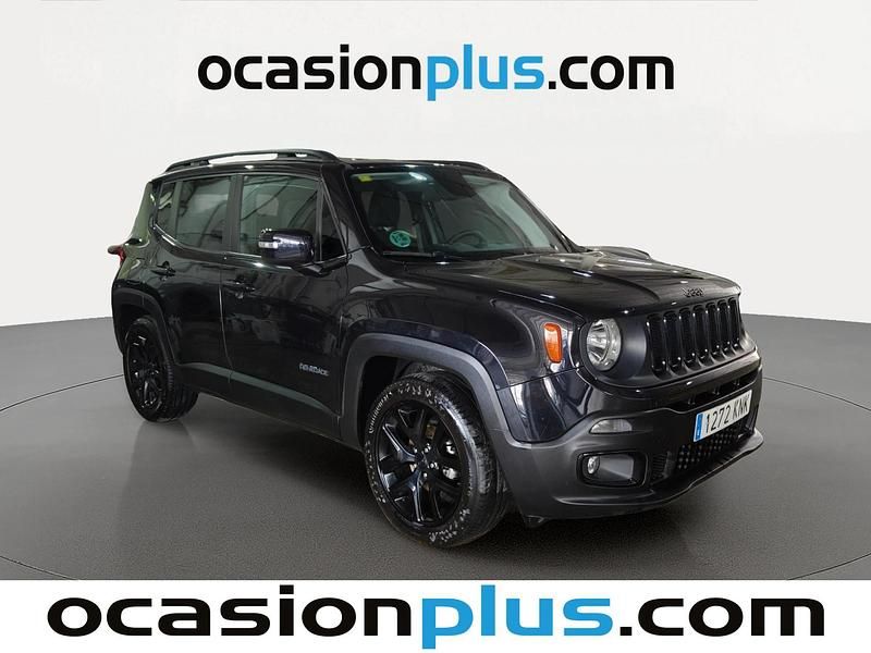 Käytetty Jeep Renegade Night Eagle 120 HP (88 kW) 2018 Musta Katumaasturi
