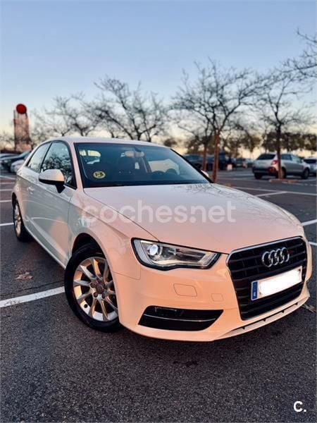 Blanco Usado 2014 Audi A3 Attraction Berlina | 10.900 € (Buen precio) - Imagen 1/4