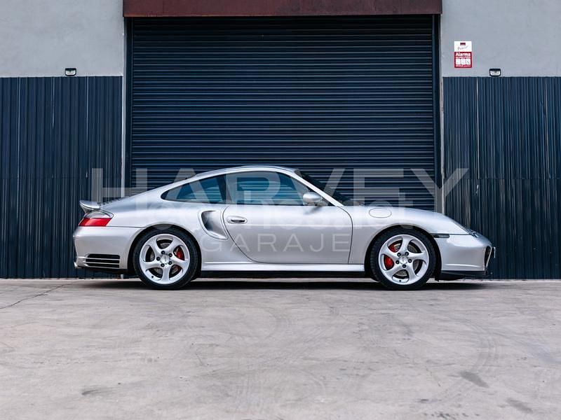 Usado Porsche 911 Turbo 420 CV (308 kW) 2001 Gris / plata Coupe