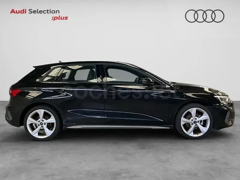 Usado Audi A3 S-Line 150 CV (110 kW) 2024 Negro Berlina