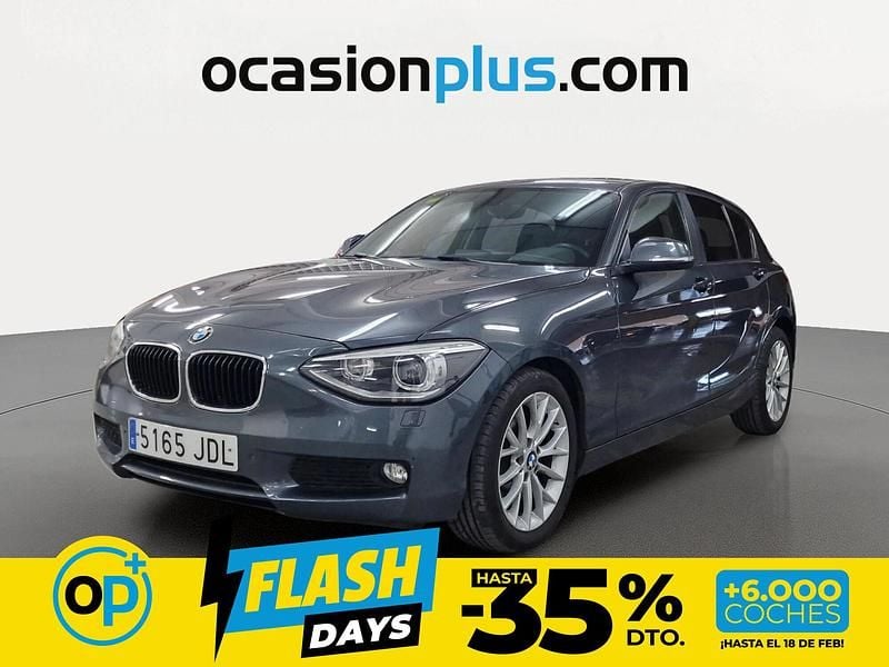Gris Usado 2015 BMW 118 Utilitario | 13.200 € (Buen precio) - Imagen 1/4