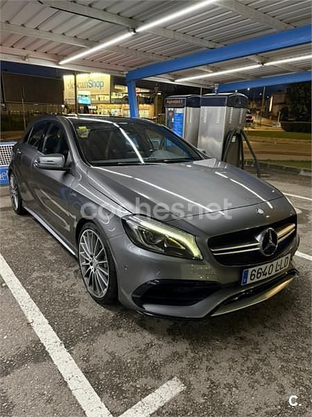 Usado Mercedes A45 AMG 381 CV (280 kW) 2016 Gris / plata Berlina