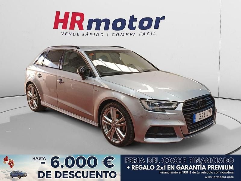 Gris / plata Usado 2017 Audi A3 S-Line Berlina | 16.400 € (Precio justo) - Imagen 1/4