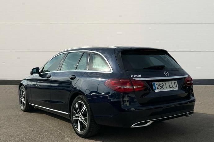 Usado Mercedes C200 186 CV (136 kW) 2020 Azul Familiar