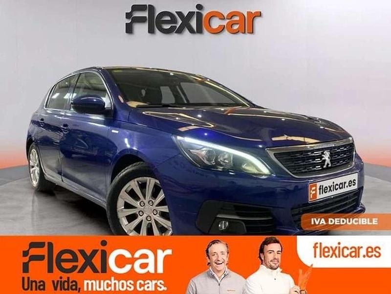Azul Usado 2020 Peugeot 308 Allure Familiar | 8490 € (Super precio) - Imagen 1/4