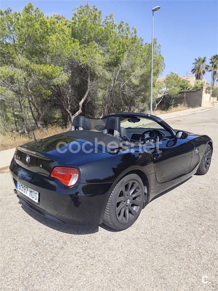 Negro Usado 2008 BMW Z4 Descapotable | 7500 € - Imagen 1/4