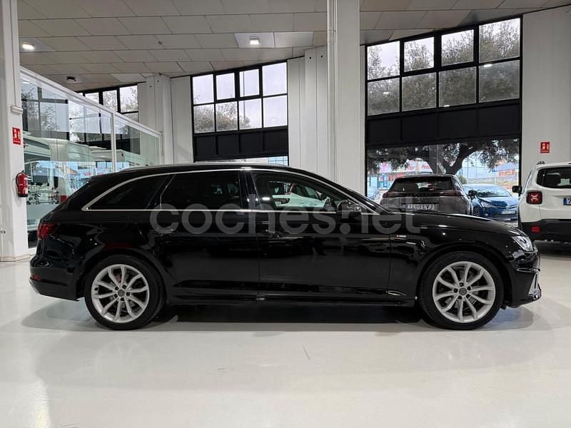 Usado Audi A4 S-Line 150 CV (110 kW) 2019 Negro Familiar