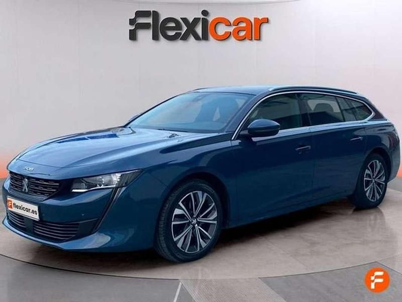 Usado Peugeot 508 Allure 131 CV (96 kW) 2019 Azul Familiar