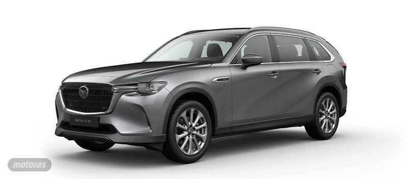 Gris Usado 2025 Mazda CX-80 Exclusive-Line SUV | 57.990 € (Precio justo) - Imagen 1/2