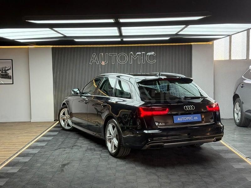 Usado Audi A6 S-Line 190 CV (139 kW) 2015 Negro Familiar