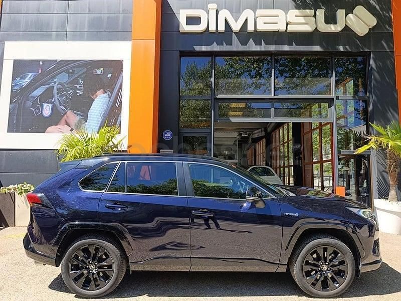 Usado Toyota RAV4 Hybrid Style 218 CV (160 kW) 2021 Azul SUV