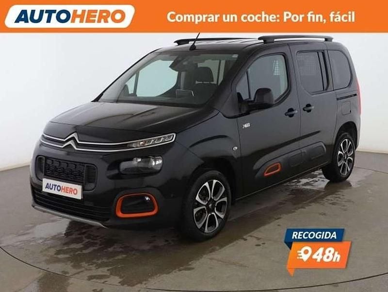 Negro Usado 2022 Citroën Berlingo Business Class Monovolumen | 19.999 € (Un poco caro) - Imagen 1/3