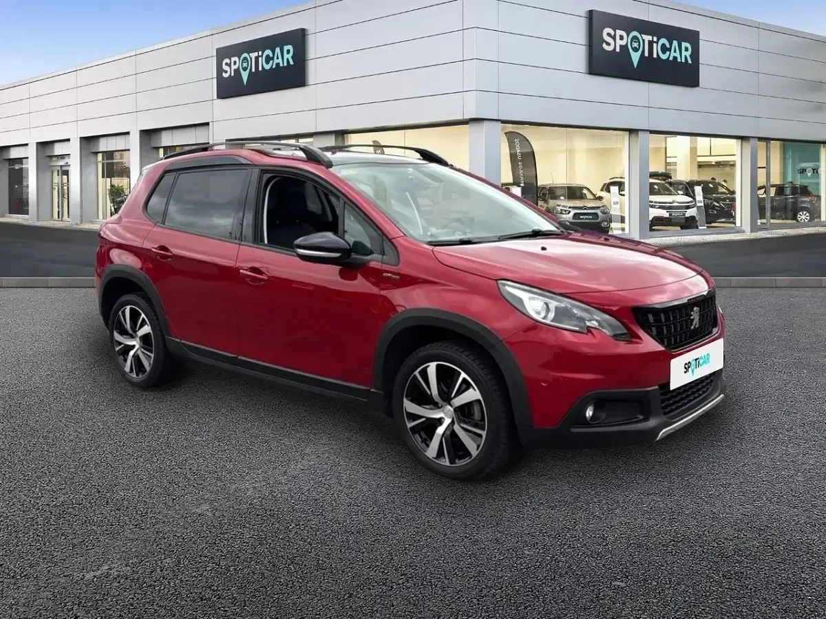 Usado Peugeot 2008 GT-line 130 CV (95 kW) 2018 Rojo SUV