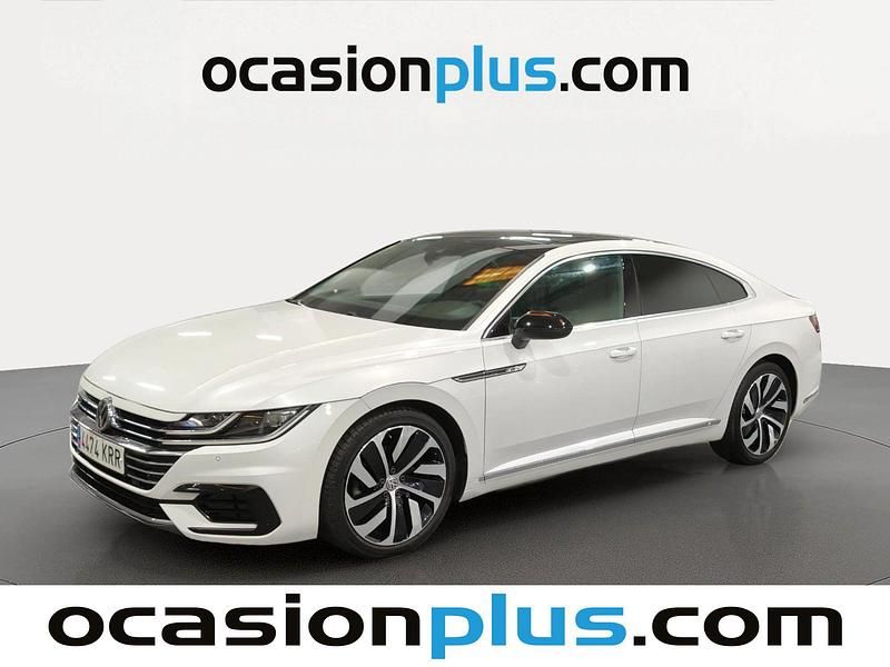 Usado VW Arteon R-line 150 CV (110 kW) 2018 Blanco Utilitario