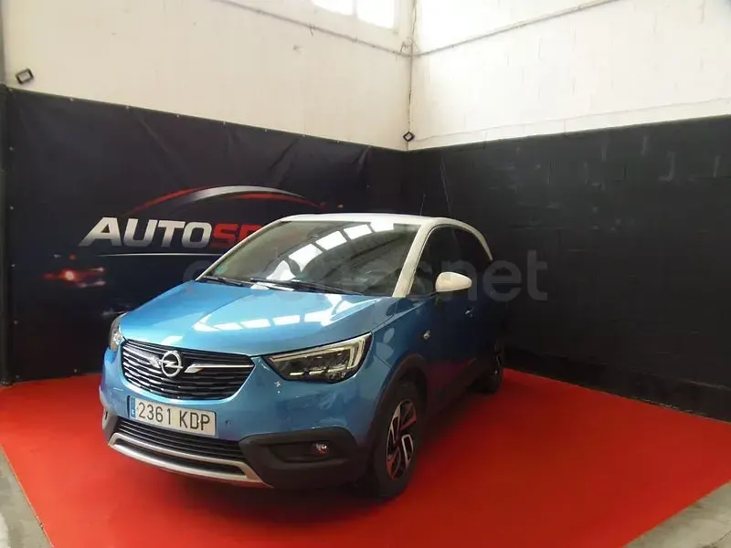 Usado Opel Crossland X Excellence 120 CV (88 kW) 2017 Azul SUV