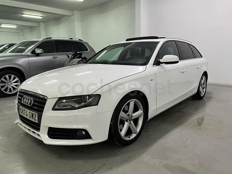 Usado Audi A4 S-Line 143 CV (105 kW) 2010 Blanco Familiar