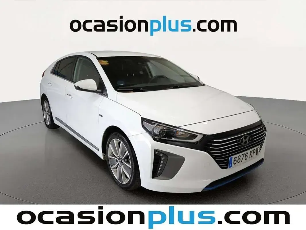Usado Hyundai Ioniq 141 CV (103 kW) 2018 Blanco Utilitario