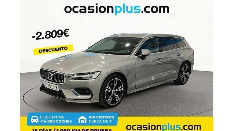 Gris Usado 2020 Volvo V60 Inscription Familiar | 28.091 € (Super precio) - Imagen 1/4