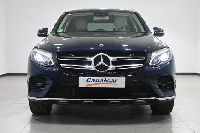 Usado Mercedes GLC250 211 CV (155 kW) 2017 Azul SUV