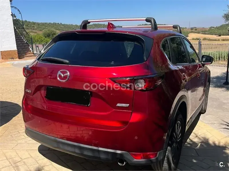 Usado Mazda CX-5 150 CV (110 kW) 2019 Granate SUV